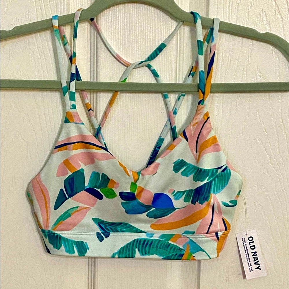 Old Navy Strappy Sports Bra New with Tags